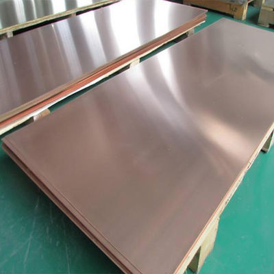 3mm 4mm ASTM T2 H65 Copper Nickel Gold Plating 5mm Thick Brass Sheet  C2600 C3712