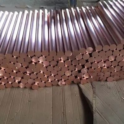 C11000 Round Copper Steel Bar 2 To 90mm C11000 Half Hard Copper